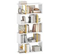 YITAHOME Libreria, libreria industriale con telaio in acciaio, scaffale alto, scaffale aperto per libri, organizer per soggiorno, casa, ufficio, camera da letto, oro