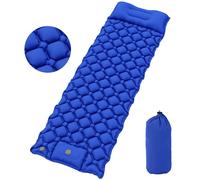 YITAHOME Tappetino da campeggio, ultraleggero, autogonfiante, con pompa integrata e borsa, grande cuscino, materasso da campeggio portatile gonfiabile impermeabile per esterni, campeggio