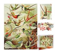 Yiting Puzzle da 1000 pezzi per adulti, Natale/Colibrì Farfalla Fiore/Uccelli/ Mandala/Piante Succulente/Darrell Bush Canoe Lago Puzzle 1000 Pezzi per Adulti e Bambini Regalo Perfetto