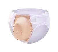 YIUPEDRFG Biancheria Intima Speciale con Foro di Ventilazione Mutanda Maschile in Cotone Confortevole e Traspirante per Dopo la circoncisione Biancheria Intima per circoncisione, Bianco, S