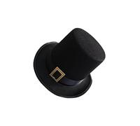 YIUPEDRFG Cappello a cilindro da mago, cappello da jazz, copricapo rustico, aggiunta creativa per le celebrazioni di Halloween. La performance sul palco è di sicuro un colpo d'occhio. Un accessorio