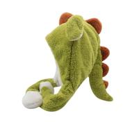 YIUPEDRFG Cappello di peluche super carino per bambini, accessorio per costume con orecchie mobili, regalo invernale caldo per le vacanze, cappello in cotone PP, alla moda e