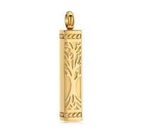 YIUPEDRFG Collana con urna cineraria per cremazione, per uomo e | Collana con urna cineraria per cremazione, per uomo e donna.