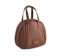 YIUPEDRFG Comoda borsa da viaggio Non lasciare mai più i tuoi articoli da toeletta indietro Comoda borsa per articoli da toeletta Borsa portaoggetti grande in PU ecc. Cosmetici, Marrone scuro