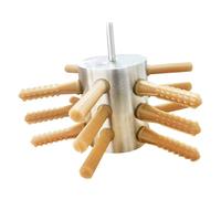 YIUPEDRFG Comoda macchina spiumatrice per polli in acciaio inossidabile, rimozione rapida e facile delle piume di pollo, spiumatura delle piume di pollame,