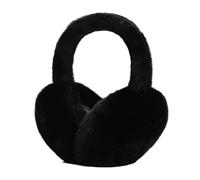 YIUPEDRFG Cuffie antirumore Bluetooth nere Cuffie antirumore lavorate a maglia calde invernali Cuffie antirumore invernali in pelliccia sintetica per le donne Paraorecchie da donna in peluche, C
