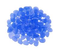 YIUPEDRFG Decorazioni per il cortile con ciottoli fosforescenti. Decorazioni per il paesaggio e per esterni. Funzionano e sono lucidate per non avere bordi taglienti. Come far brillare i