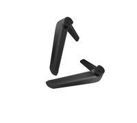 YIUPEDRFG Gambe di base universali per supporto TV, supporto robusto per televisori, che adotta un processo di installazione intuitivo per la base del TV da tavolo domestico, gambe ricambio nere