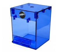 YIUPEDRFG Il Rinomato salvadanaio Trasparente e la Cassetta di Sicurezza Trasparente promuovono pratiche di stoccaggio efficienti per Il Bagno in Gabbia per, Blu