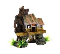 YIUPEDRFG Ornamenti per acquari in Resina, Decorazioni per edifici, rifugi per acquari, Decorazioni per grotte, per, per Castelli in Resina, rifugi per rettili Artificiali
