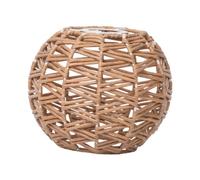 YIUPEDRFG Paralume intrecciato per lampada a sospensione, paralume per lampada a sospensione da soffitto, multiuso per la casa e l'esterno, crea un'atmosfera tranquilla. Il intrecciato è adatto per