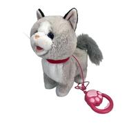 YIUPEDRFG Peluche interattivo per bambini, gatto che cammina, canta e parla, che incoraggia il gioco fantasioso, peluche a forma di gatto, decorazione per la cameretta dei bambini. , Stile B