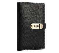 YIUPEDRFG Portafoglio bloccabile per dipendenti ospedalieri, libretto di risparmio con buste, sfida di risparmio con password, libretto di archiviazione password facile da aprire e