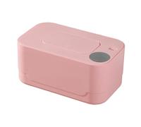 YIUPEDRFG Riscaldatore per salviette con display digitale, silenzioso, per neonati, distributore di fazzoletti di carta grande capacità, con riscaldatore portatile da viaggio