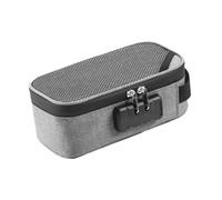 YIUPEDRFG Scatola di sicurezza portatile di qualità con tecnologia avanzata e sicura, adatta per le esigenze controllo degli odori delle feste all'aperto. Custodia, Grigio, 21x11x8cm