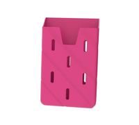 YIUPEDRFG Supporto decorativo per scheda telefonica, presenta una soluzione affidabile per riporre in modo sicuro telefono e schede. Supporto in silicone, Rosa Rossa, 16x10x2.5 cm