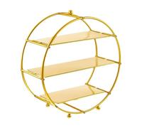 YIUPEDRFG Supporto per cupcake a 3 livelli splendidamente realizzato, progettato per impressionare gli ospiti che espongono dessert e antipasti con stile porta cupcake, piatto di