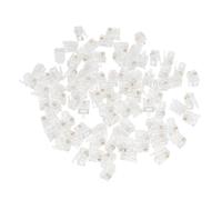 YIUPEDRFG Versatile connettore RJ11 6P2C Elegante spina modulare telefonica che migliora il trasferimento dati con sicurezza Connettore per cavo modulare telefonico RJ11 6P2C