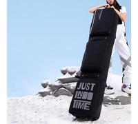 Yiustldd Borsa da Snowboard con Ruote per Viaggi Aerei, Borsa Portasci Doppia con Ruote di Grande capacità, Adatta A Uno O Due Set di Sci, Separazione tra Asciutto E Bagnato,B,150x36cm