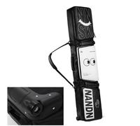Yiustldd Borsa da Snowboard con Ruote per Viaggi Aerei, Borsa Portasci Doppia con Ruote, Imbottitura Impermeabile, Adatta A Uno O Due Set di Sci, Lunghezza Fino A 165 Cm,155x36cm