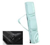 Yiustldd Borse Portasci con Ruote per Viaggi Aerei, Borsa Porta Snowboard Imbottita Impermeabile Ad Alta capacità, Adatta A 2 Paia di Sci, Conserva E Trasporta Fino A 165 Cm,Verde,165x36cm
