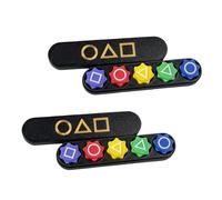 YIUWOD 2 PièCes Gong-Gi - Gonggi - Gonggi Gioco - Portable et Durable,Convient à Tous Les âGes,Permet D'Exercer la Coordination Main-œIl