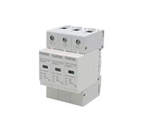 YIVELYYZG Dispositivo di Protezione da sovratensione Solare SPD 3P DC 500V 600V 800V 1000V, scaricatore Potenza for Esterni, Contro i fulmini, 10-20/20-40/30-60KA(30-60ka,DC 800V)
