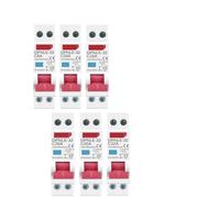 YIVELYYZG Interruttore Automatico differenziale di Corrente residua da 18 mm, 230 V, 50/60 Hz, RCBO 1P+N 6 KA, Protezione sovracorrente, 1 Pezzo(10A)