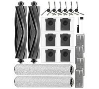 Yivy Mova S70 Roller Accessori, set di accessori: 2 spazzole tergicristalli, 2 spazzole principali, 6 sacchetti per la polvere, 6 spazzole laterali, 4 filtri HEPA, 1 cacciavite
