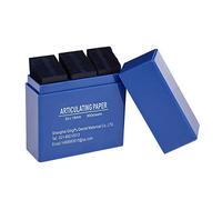 Yiwa Articulating Paper & Film Strisce di carta di articolazione dentale Prodotti di laboratorio dentale Strumento per la cura dei denti orale Materiale 300 fogli/scatola