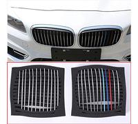 Yiwang, copertura per griglia anteriore in ABS cromato, 24 pezzi per serie 2 218i F45 F46 2015-2017 accessori auto