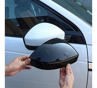 YIWANG Copertura Trim per Specchietto Retrovisore Laterale Auto in ABS 2 Pezzi Per Evoque 2016-2019, Per Discovery Sport 2015-2019, Per Jag F-Pace X761 Parti Copri Specchietto Laterale (Nero Lucido)