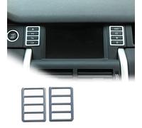 YIWANG Cornice cromata per auto, multifunzione, 2 pezzi, per Discovery Sport (argento)