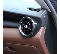 YIWANG Set di 2 griglie di ventilazione laterali in fibra di carbonio ABS per Alfa Romeo Stelvio 2017-2020