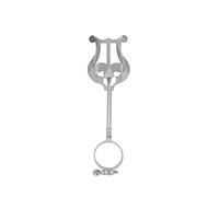 YIWENG Banda di clarinetto,Lira da marcia per clarinetto leggio portatile Clip per spartiti musicali Morsetto in ferro sul supporto