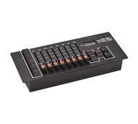 YIWENG Consolle luminosa,Controller DMX DMX 512 Controller luci da palco DJ a 40 canali per luci DJ Spettacoli di luci per feste Discoteca Controller luci da pub Pannello console con memoria di spegni
