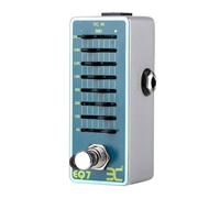 YIWENG effetti chitarra,EX EQ7 Equalizzatore per Chitarra Effetto Pedale EQ a 7 Bande Full Shell del Metallo True Bypass