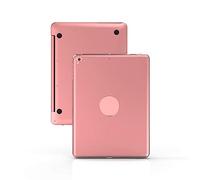 YIWENG F19B Custodia per tastiera intelligente Flip Cover Custodia per tastiera wireless BT sostitutiva per Air 1 2 5 6 Pro 9.7 Oro rosa,Keyboard Case