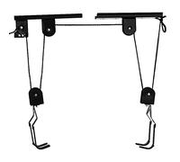 YIWENG Gancio per Bicicletta, Paranco per Bicicletta Sistema di puleggia per Sollevamento Bici per Garage con portabici da 60 kg Portabiciclette a soffitto per carichi Pesanti