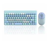 YIWENG Kit tastiera e mouse da gioco wireless 2.4G per computer desktop Combo tastiera e mouse wireless a 86 tasti Design ergonomico compatibile con Windows 2000/XP/7/Vista/98/ME/8/10,mouse da gioco s