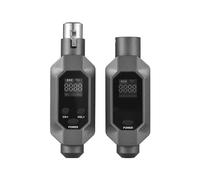 YIWENG Microfono senza fili XLR UHF con trasmettitore e ricevitore per mixer audio, chitarra elettrica, basso, riduzione del rumore