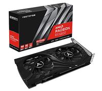 YIWENG RX6600-8G D6 GAEA Scheda grafica da gioco Memoria 8G/128bit/GDDR6 2 ventole di raffreddamento Piastra posteriore in metallo 3 porte di uscita DP + HD,Scheda grafica da gioco