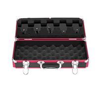 YIWENG Scatola per Effetti a Pedale,APB-3 Effetto Pedale Carry Case Box Guitar Effects Totale Cassa della Serratura in Metallo