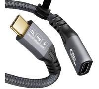 YIWENTEC Cavo USB C a USB C 3.2 maschio Female Gen2 ¡Á 2 Type C Charging Cable, 20 Gbps Data Transfer, 240 W 48 V/5 A Fast Charging Cable, 4K @ 60 Hz Video Transfer (straight, 5 m)