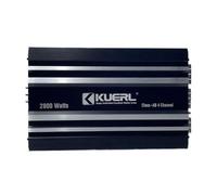 YIWEOG Amplificatore audio per auto Amplificatore per altoparlanti per auto a 4 canali di classe AB con audio stereo ad alta fedeltà, supporto 2/4 Ohm