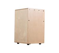 YIWEOG Cajon Drum Box Tamburo in Legno Tamburo a Mano Superficie Liscia e Lucida Strumento a percussione Legno di Betulla per Principianti Scatola da Viaggio per Feste Tamburo Antiscivolo