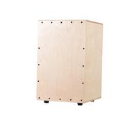 YIWEOG Cajon Drum Box Tamburo in Legno Tamburo a Mano Superficie Liscia e Lucida Strumento a percussione Legno di Betulla per Principianti Scatola da Viaggio per Feste Tamburo Antiscivolo