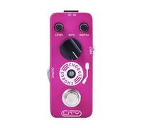 YIWEOG Chorus Pedale per Chitarra Mini Pedale Effetti Chorus Classico Tono Chorus Jazz Caldo per Chitarra Elettrica Effetti a Pedale True Bypass DC 9 V 6,35 mm Interfaccia Ingresso/Uscita