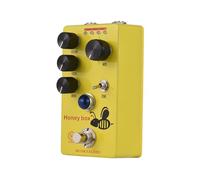 YIWEOG Honey Box Drive Pedale Effetti Overdrive per Chitarra Volume/Drive/Messa a Fuoco/Manopola a 4 modalità DC 9 V 6,35 mm Interfaccia Ingresso/Uscita Effetti Overdrive per Chitarra elettrica