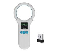 YIWEOG Lettore ID scanner per microchip per animali domestici Lettore ID RFID EMID Lettore di chip portatile per animali BT+USB+2.4G Connect Supporto 500 informazioni Funzione di memorizzazione